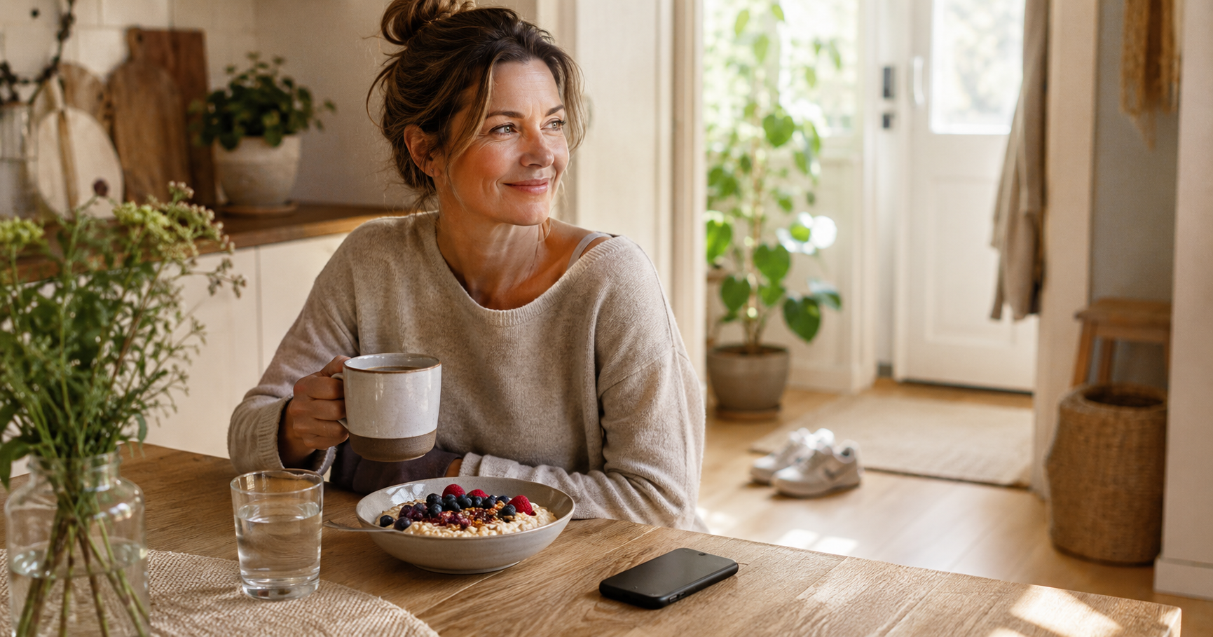 4 enkla morgonvanor som ger magen en bra start