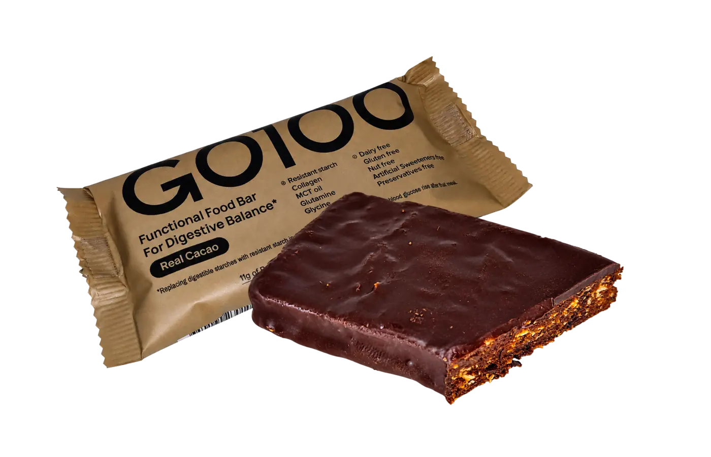 Real Cacao uppskuren bar